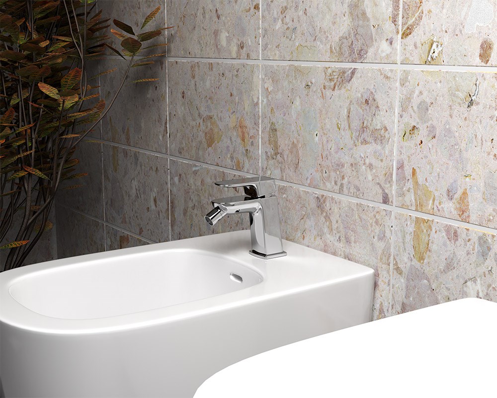 Grifo de bide Paini NOVE sin desagüe, cromo