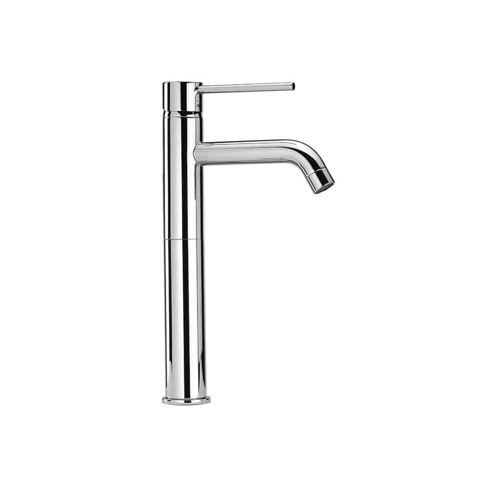 78CR205OLL Grifo de lavabo caño alto Paini COX sin desagüe, cromo