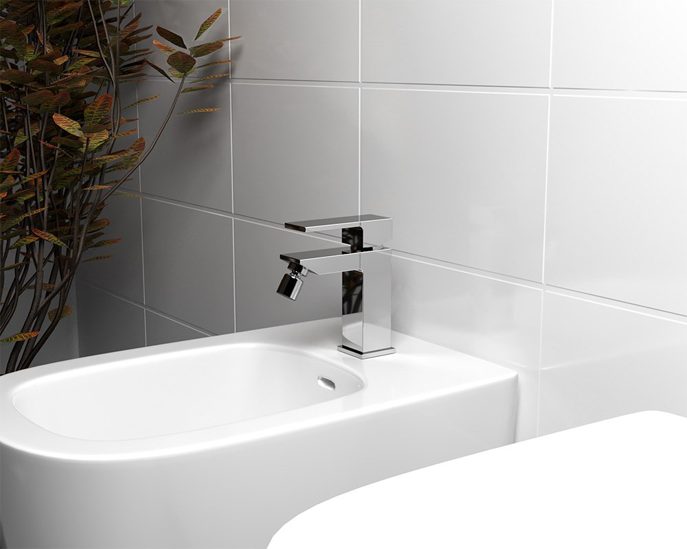 84CR304LRS_ambiente Grifo de bide Paini DAX sin desagüe, cromo