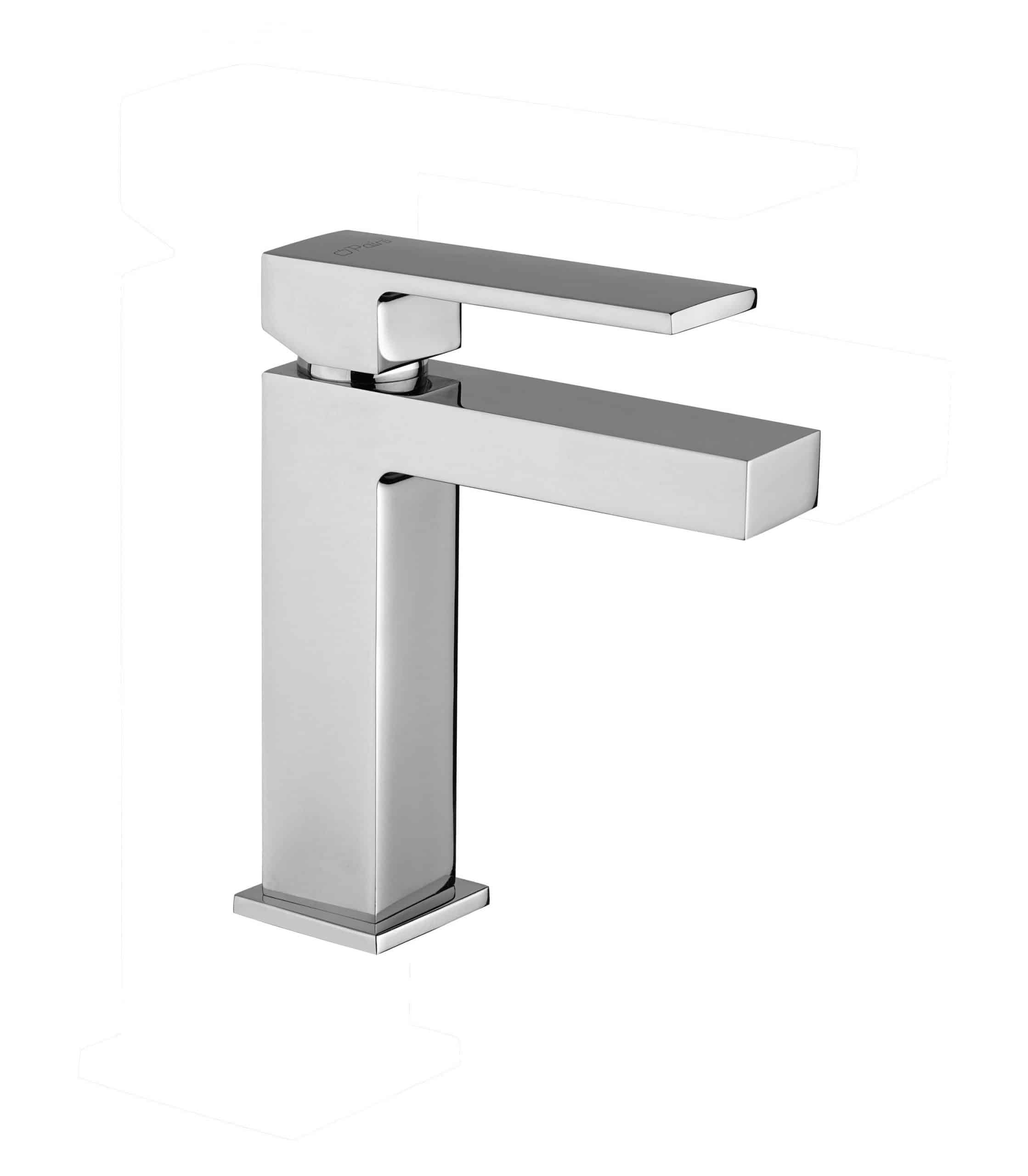 Grifo monomando de lavabo Paini DAX sin válvula desagüe, cromo