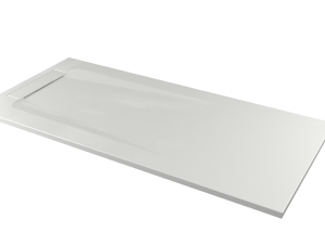 Plato de ducha cerámico SDR LONG LIFE 70x110, blanco brillo
