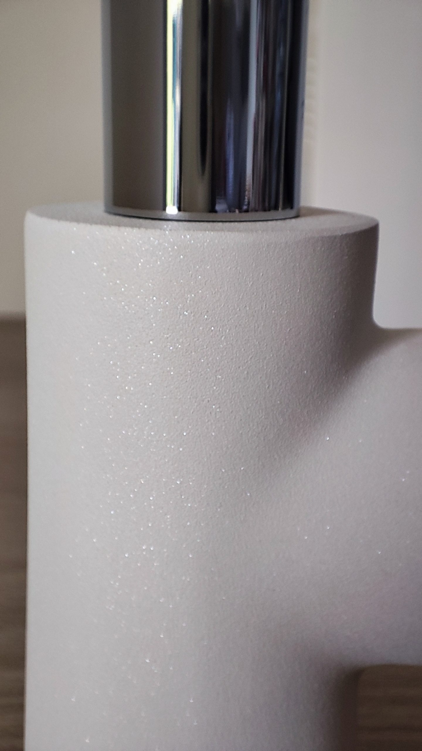 grifo de cocina PAINI Cox cromo-blanco granito