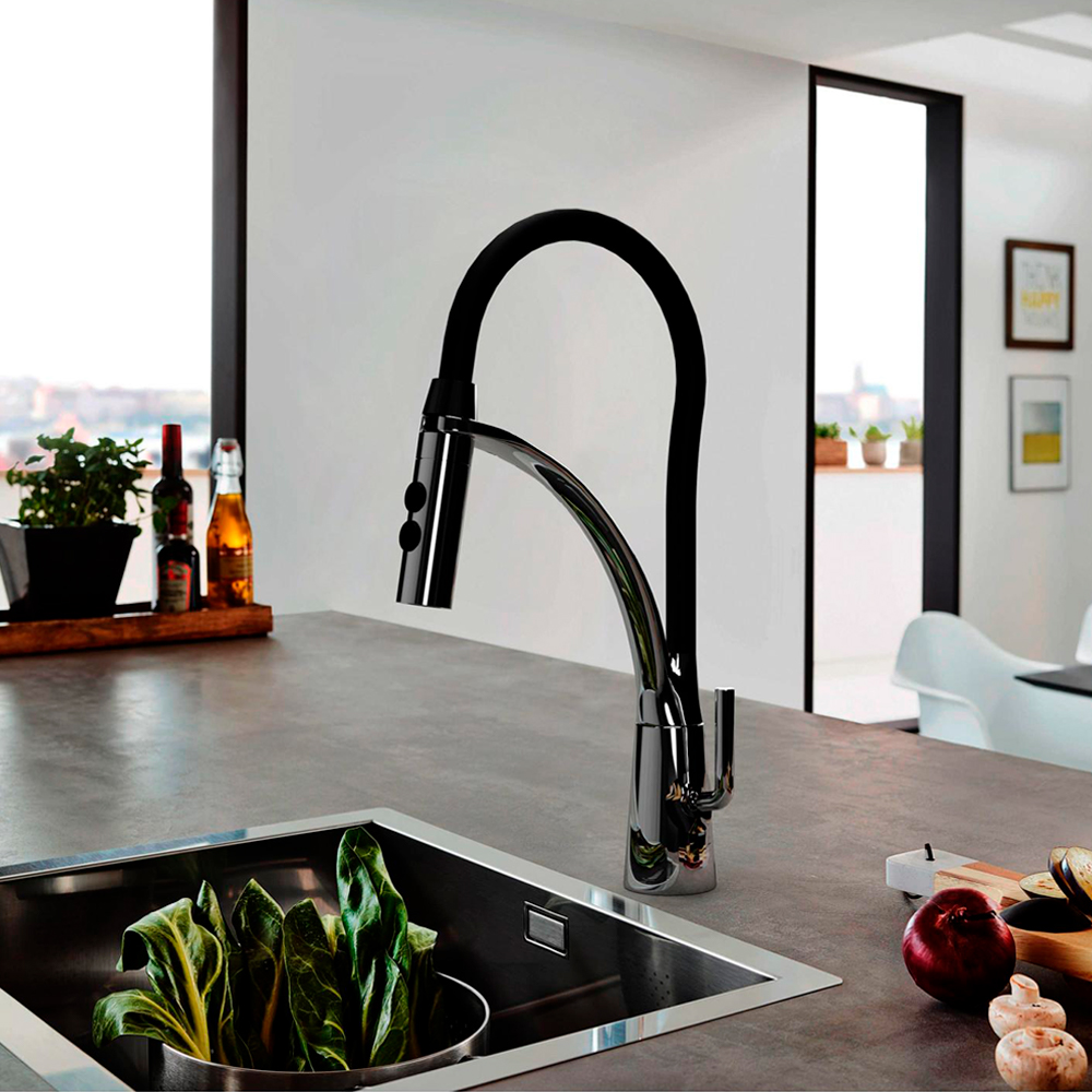 Grifo de cocina profesional PAINI Barolo.