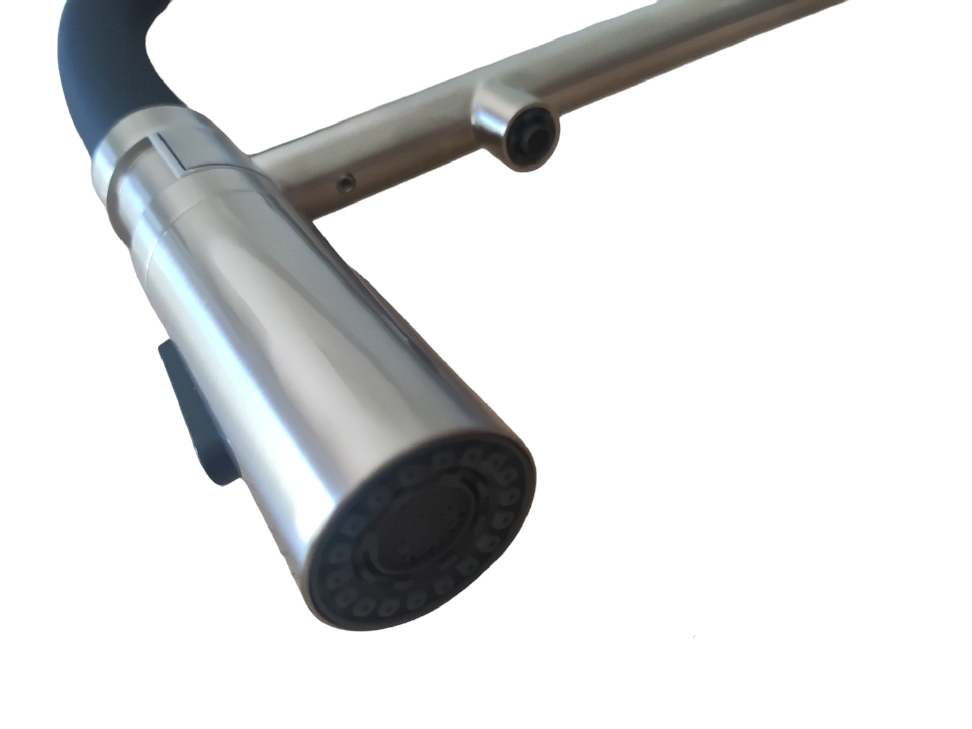 IXPW559YOS3VP8_detalle1 grifo de cocina 3 vias Paini cox para agua filtrada, acero inoxidable