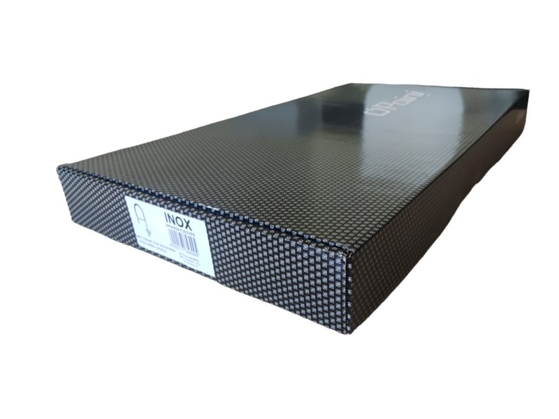 grifo de cocina 3 vias Paini cox para agua filtrada, acero inoxidable
