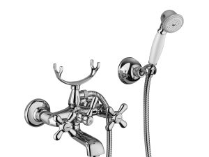 Grifo de bañera ducha PAINI Liberty con accesorios Cromo