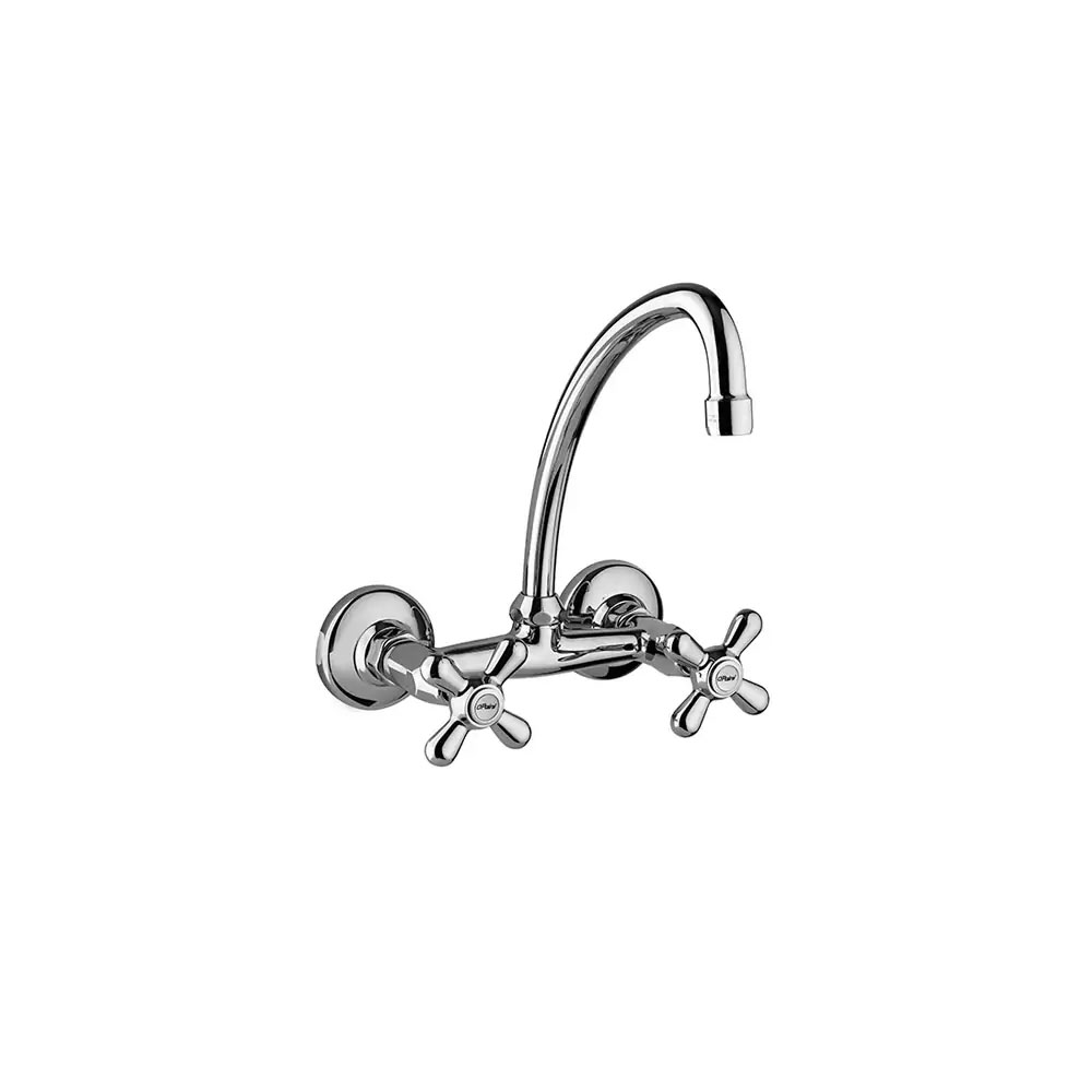 17CR503 Grifo de lavabo o cocina empotrado a pared Paini Liberty Cromo.Fabricado en Italia