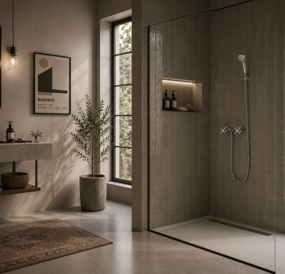 17CR509_ambiente Grifo de ducha PAINI Liberty, fabricado en Italia