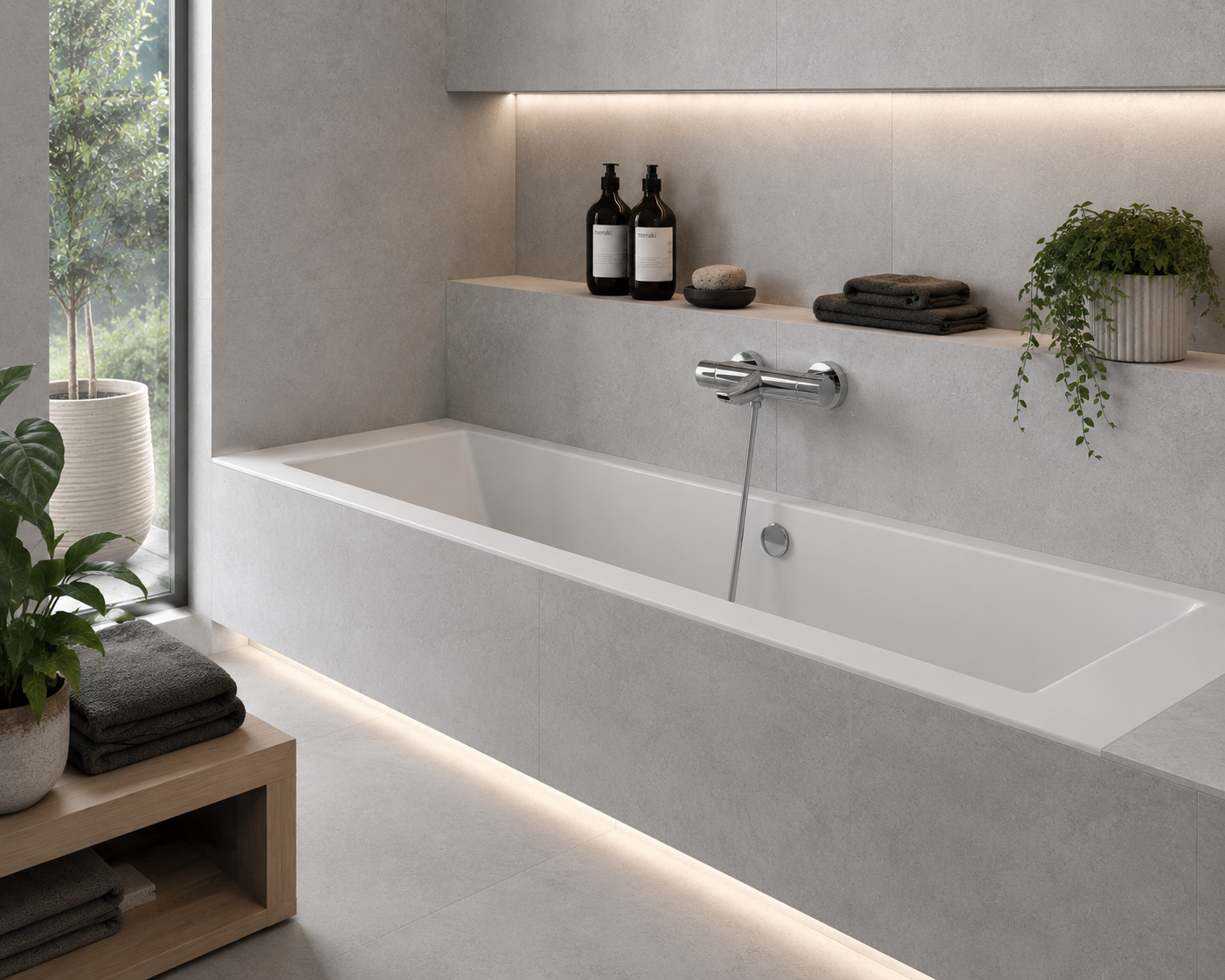 Grifo termostático de Bañera- Ducha PAINI Cox, Cromo